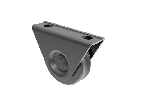 Pulley wheel - set -U, D60, anthracite