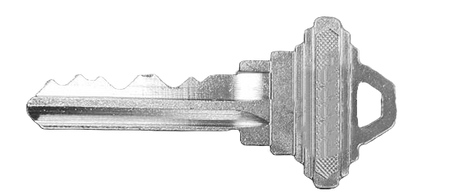 Key for hooked latches with lock B19/01...