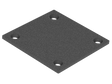 Aluminum Profile/Post Cap 70x70 – Anthracite RAL 7016