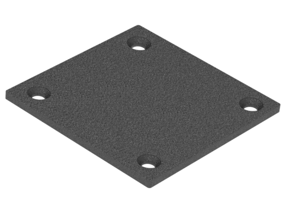 Aluminum Profile/Post Cap 70x70 – Anthracite RAL 7016