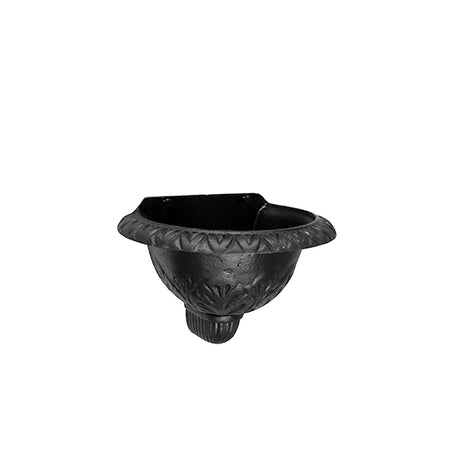 Decorated cast iron sink, without faucet 190x275mm