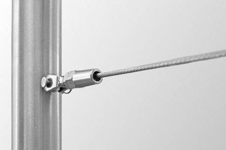 Inox cable clamp - anchor