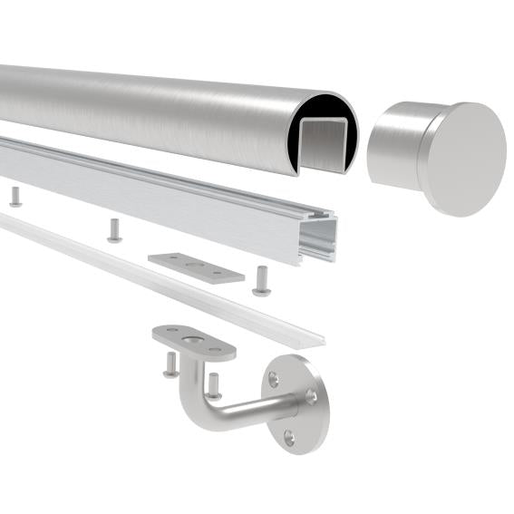 Aluminium profile for LED handrail