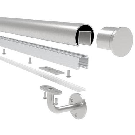 Aluminium profile for LED handrail