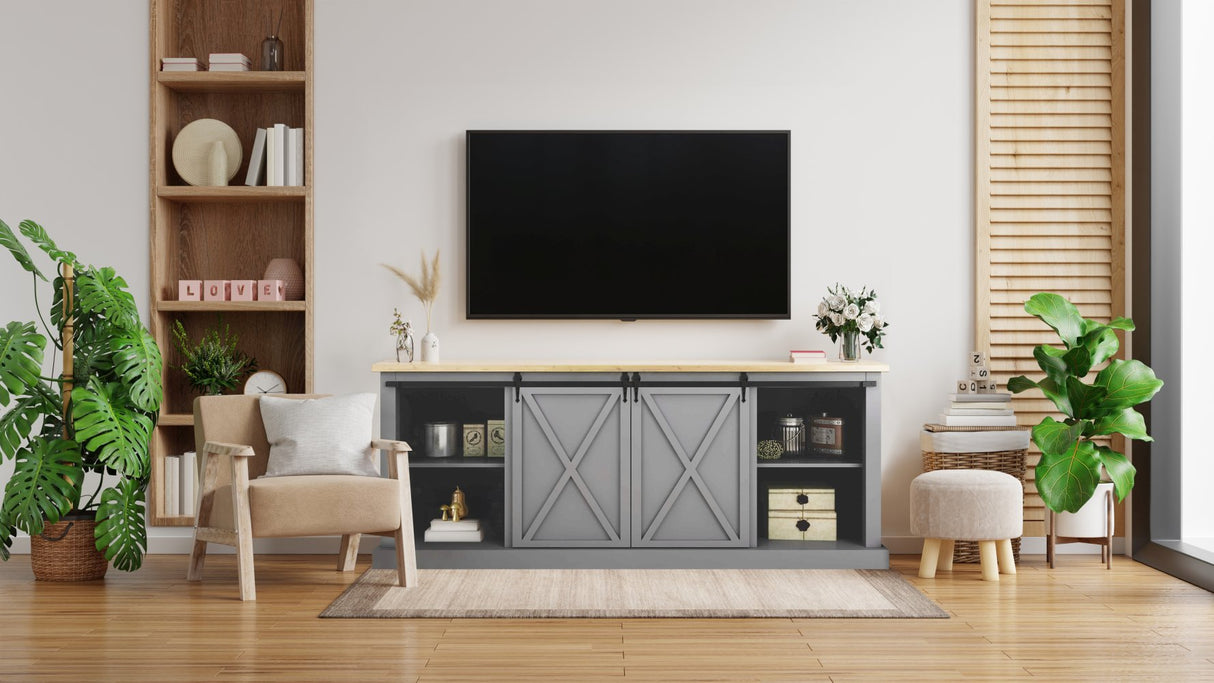 sliding barn door hardware - mini -  "Gladio"