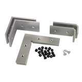 Door frame profile for glass door "U"