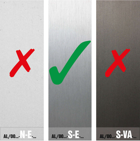 AL profile,  side mount- 90°conector AL/ELOX/Satin