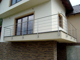 Stainless railing, AISI304, 1500x900mm, BR