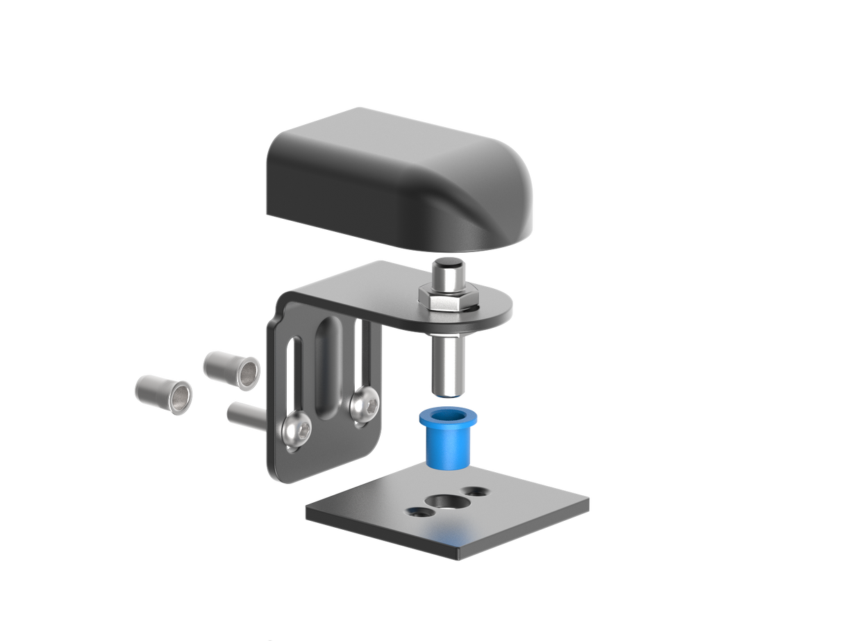 Insert for hinge D4/83 and D4/84 for profile 70x70