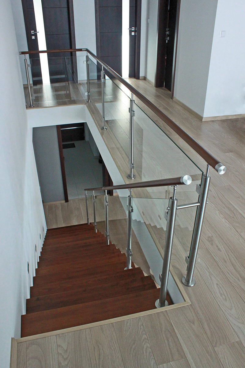 Stainless steel pole, VK-straight, right AISI304,