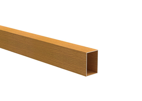 Barriere de remplissage en aluminium 40x60x1 - 6000mm chene clair