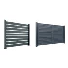 Tore und Zäune aus Aluminium