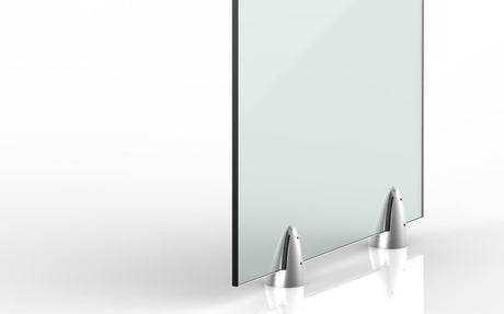 Adjustable spigot - Anchor post for glass