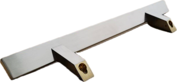 Pull handle - brushed AISI304, K320 45°