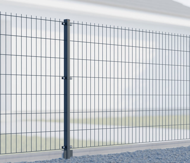 Poteau 60x40mm ZnPVC 2000mm anthracite