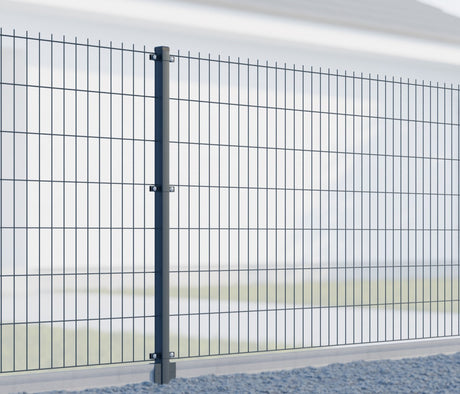 Post 60x40mm ZnPVC 3000mm anthracite