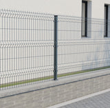 Column 60x40mm with base ZnPVC 1600mm anthracite