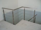 Stainless steel pole, BK-stairs