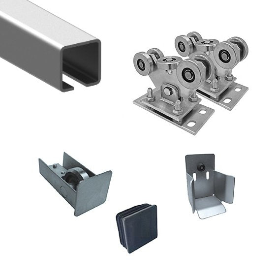 Cantilever gate set up 5,5m Zn, 78x78mm