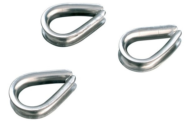 Inox cable clamp - anchor