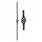 Decorated rod h900, b58, 12x12mm