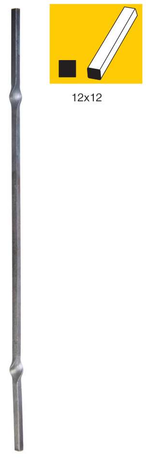 Forged rod 12x12, h1000mm