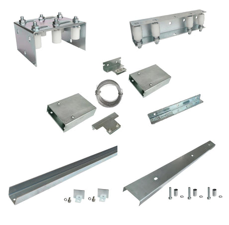 Telescopic system for sliding gates, max 15m
