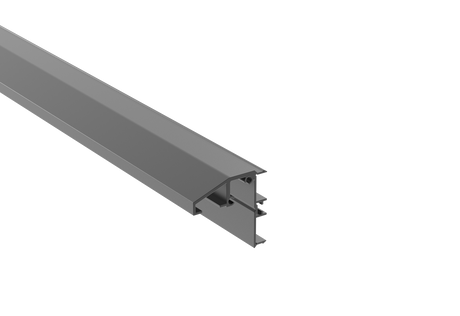 Guiding profile bottom for sliding gates 6000mm R7016