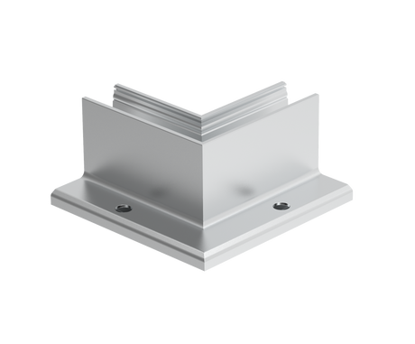 AL. profile, top mount  90° IN corner