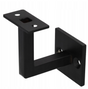 Wall handrail bracket, black, Fe