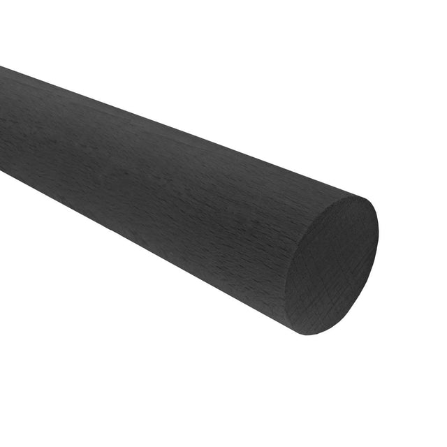 Wooden handrail BEECH - black