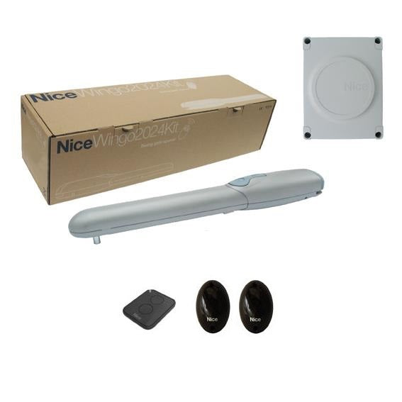 Nice drive for a single-leaf gate, set with photocells