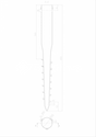Ground screw Zn 68x1,8x650mm, 3xM8