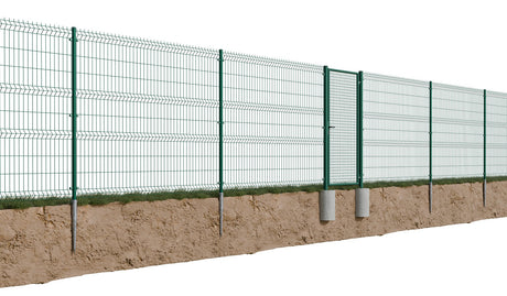 Ground screw 76x2,5x1100mm, 3xM16