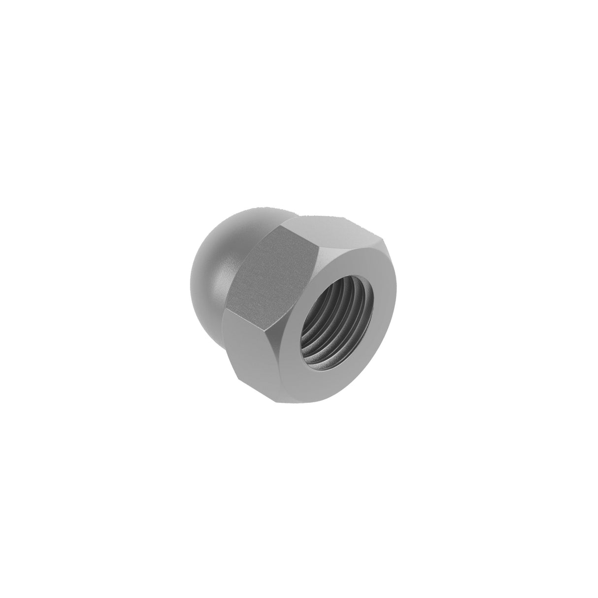 Domed cup nut, galvanized, M12, Zn